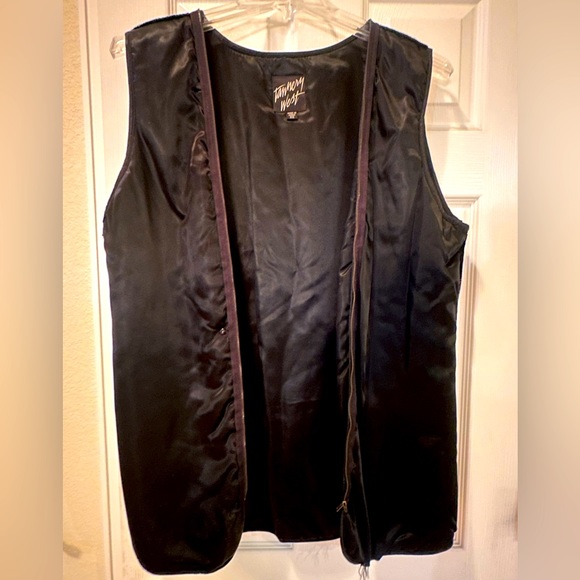 Tannery West Women’s Full Length Leather Coat - Picture 10 of 12